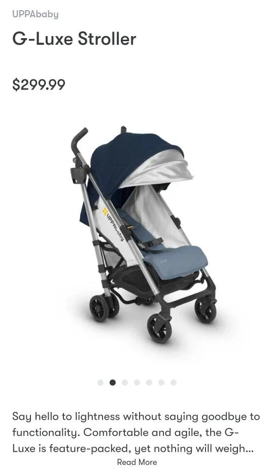 UPPAbaby G-luxe stroller (with manual) image indicator(6)
