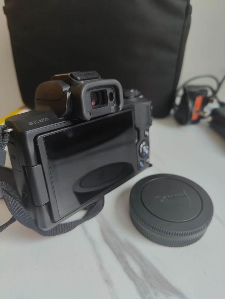 Canon EOS M50 Mirrorless Camera with Lens and Accessories - photo 4