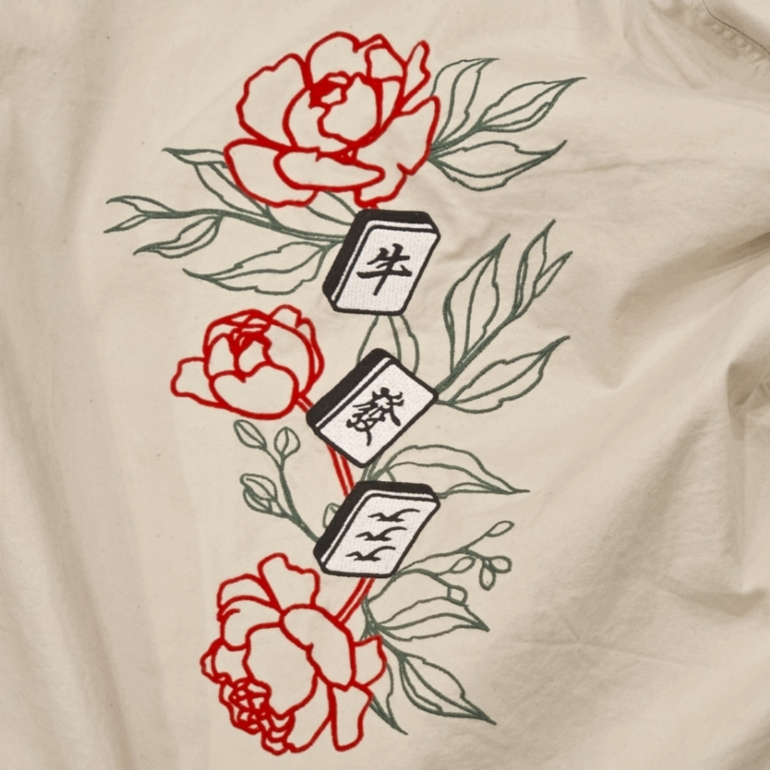 Hollister Rose Stich Denim Jacket