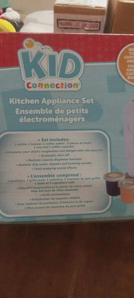 Kid Connection Kitchen Appliance Set Toy image indicator(4)