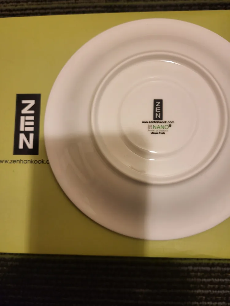 ZENHANCOOK Teacup and Saucer Set. BNIB. Gift Idea image indicator(2)