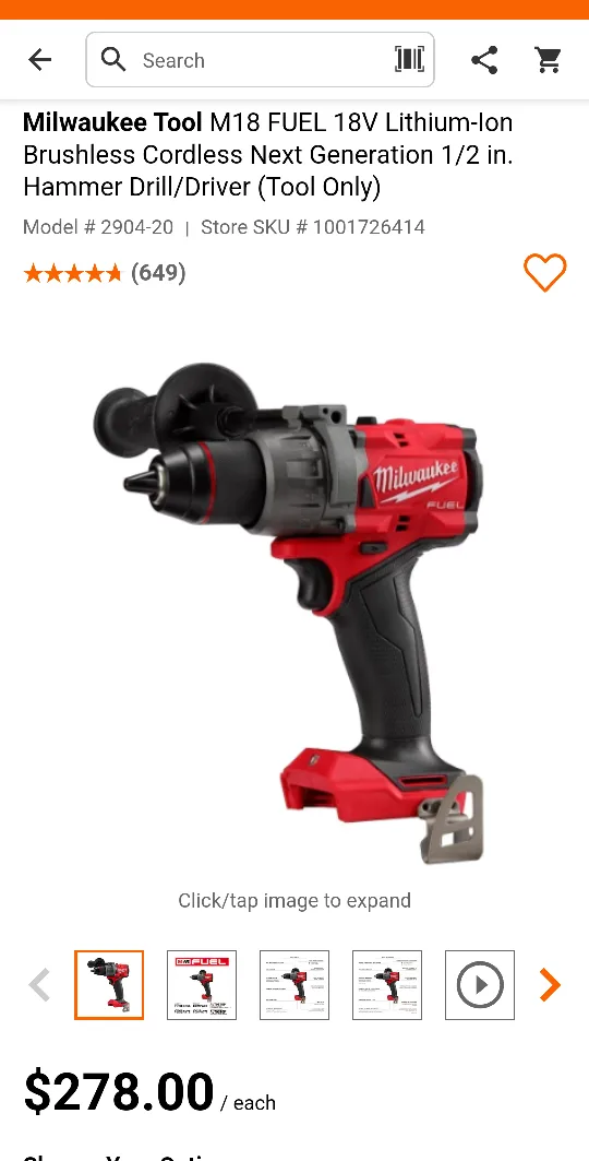 Milwaukee 18V Cordless Drill Driver image indicator(5)