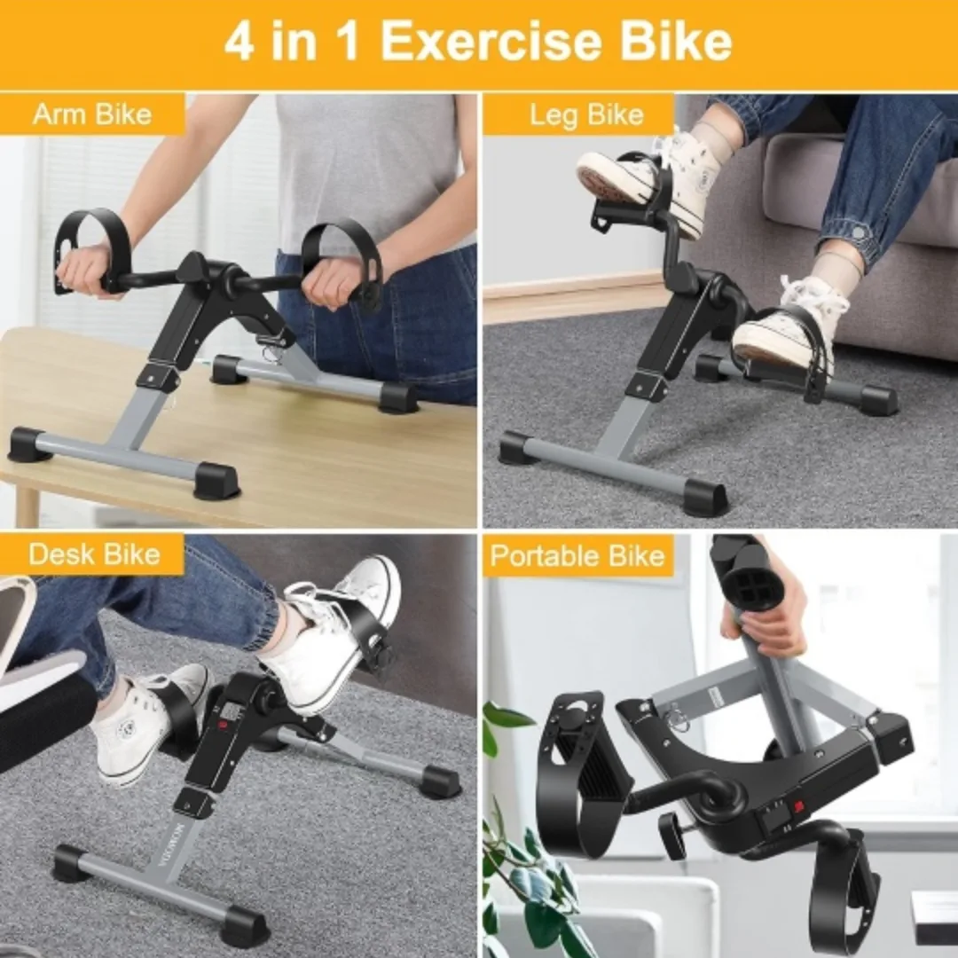 Pedal Exerciser / Desk Bike for Legs and Arms image indicator(3)