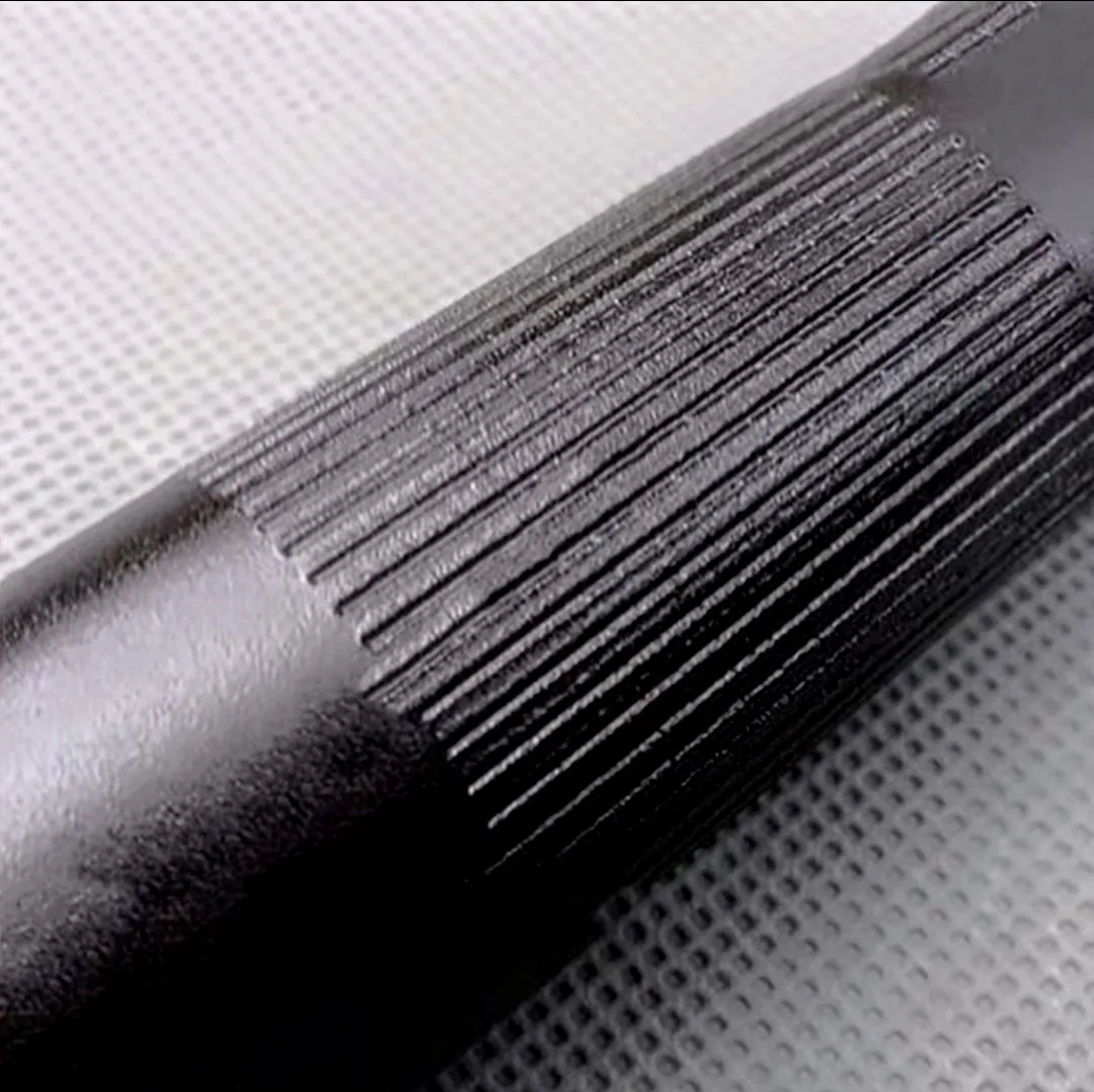 Aluminum Black 540mm Length x 25.4mm Handlebar Flat Straightbar image indicator(3)