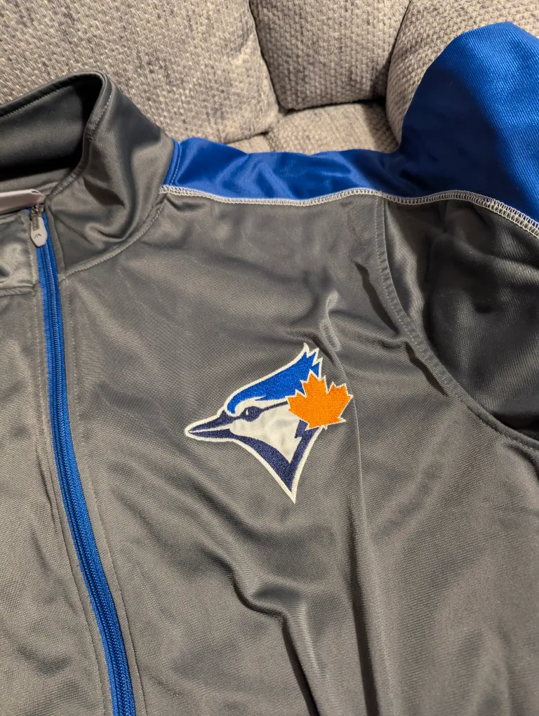 Toronto Blue Jays Track Jacket - Majestic image indicator(4)