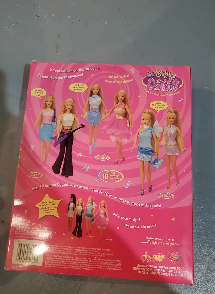 'N Style Girls Nadine Y2K Interactive Fashion Doll - BRAND NEW image indicator(2)