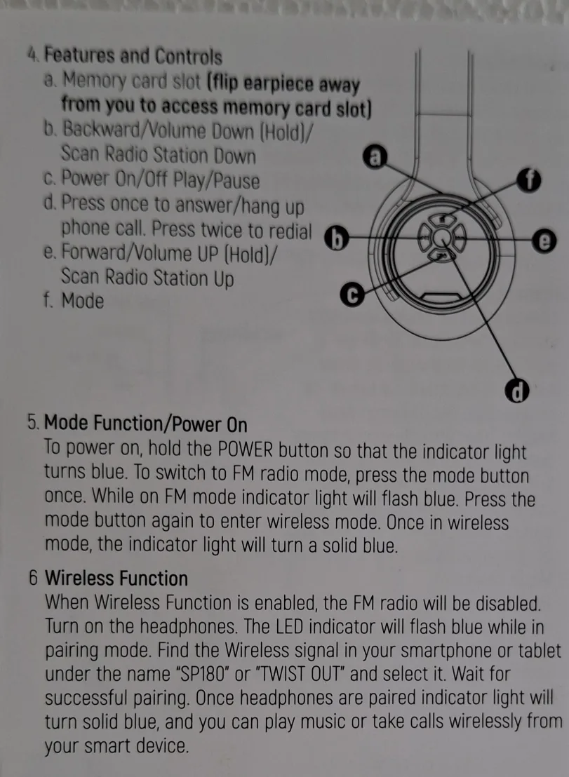 twist out wireless headphones and speakers 2 in 1 combo image indicator(6)