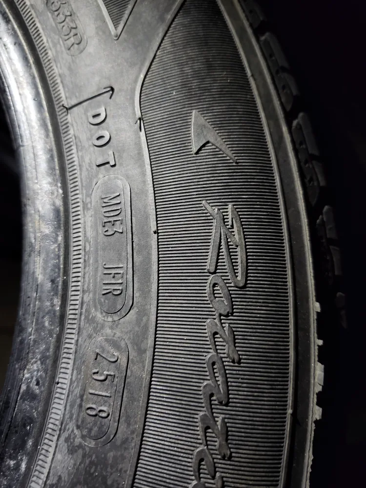 used winter tires 4x 215/65R17 Goodyear image indicator(4)