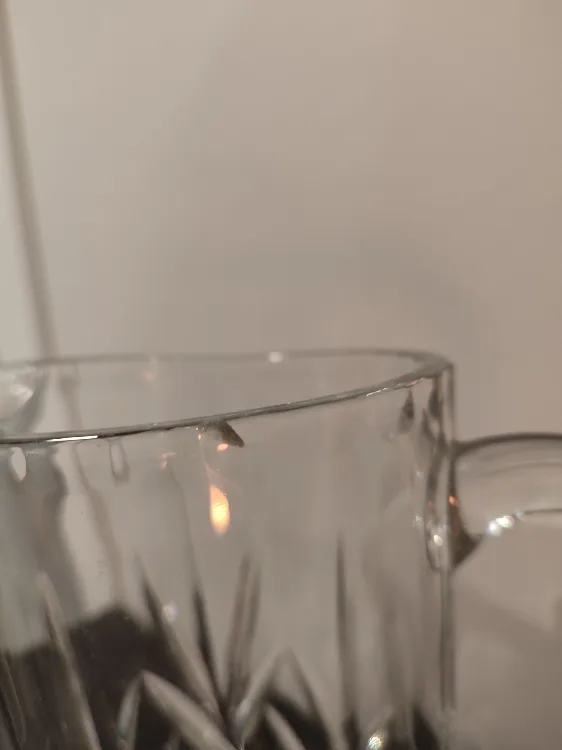 Vintage Crystal Water Pitcher image indicator(5)