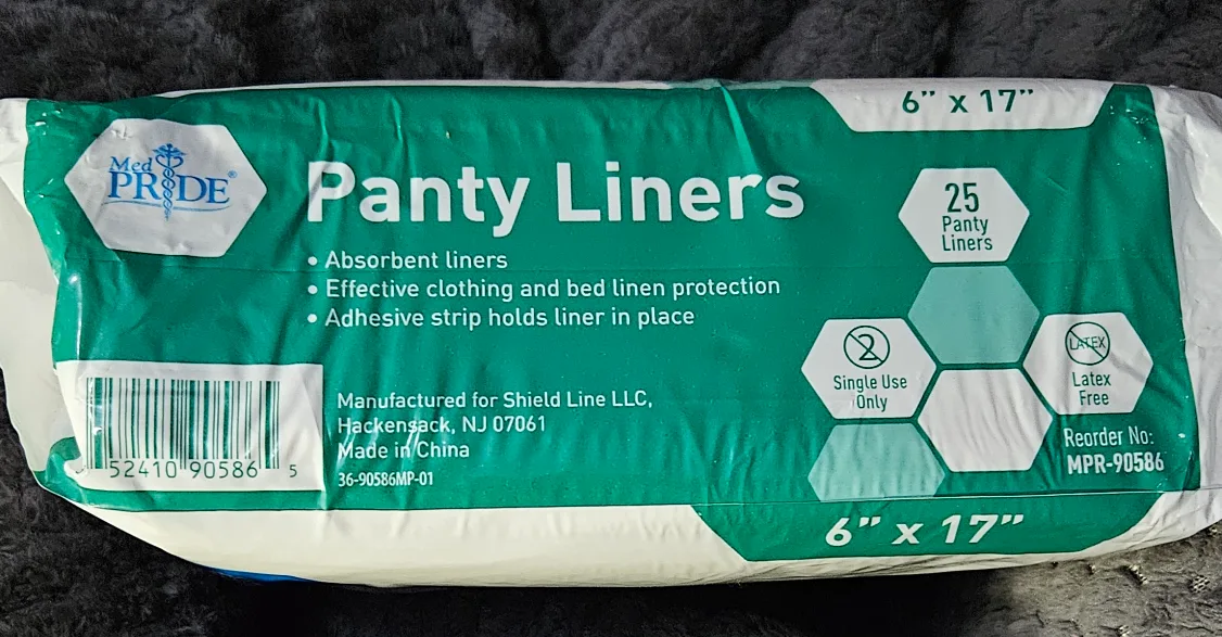 Med Pride Panty Liners 25 Count image indicator(2)