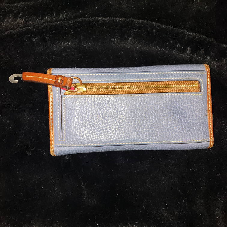 Dooney & Bourke Blue Leather Wallet - photo 4