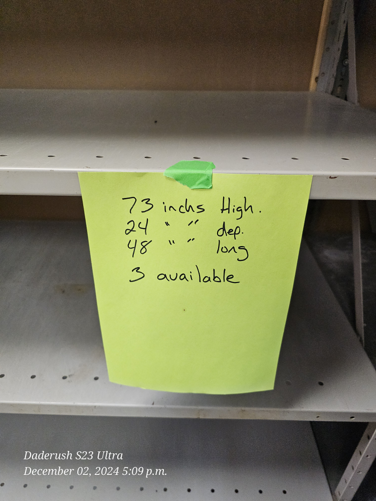 commercial metal shelves/rack - photo 2