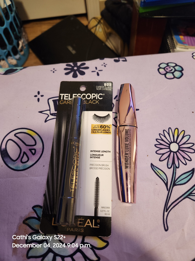 L'Oreal Telescopic & Wonder'luxe Volume Mascara