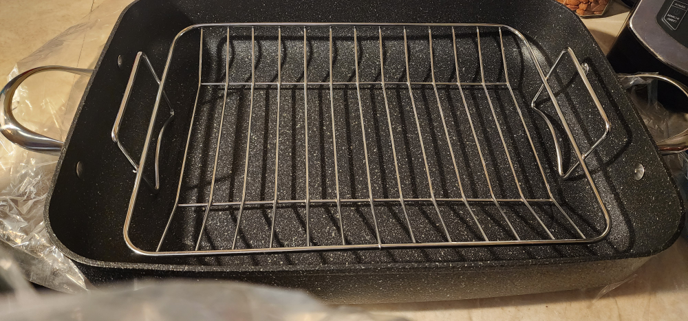 Heritage The Rock Roaster w/ Removable Rack, Non-Stick - photo 2