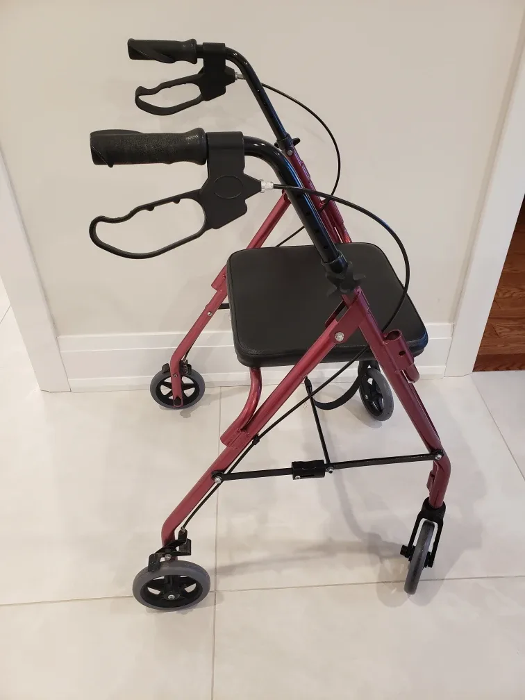 Bios Diagnostic model bd743 rollator walker red and black image indicator(2)