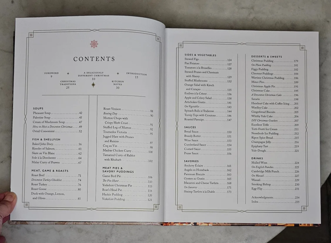 The Official Downton Abbey Christmas Cookbook image indicator(2)