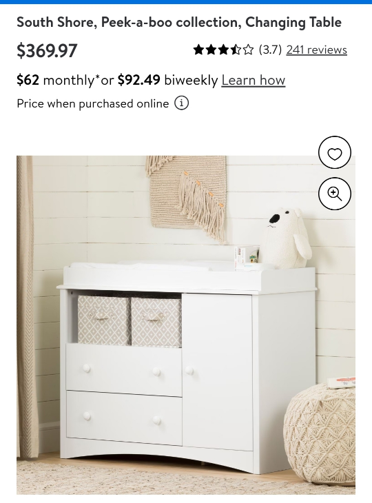 Baby Changing Table - photo 4