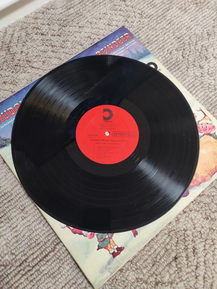 Vintage - Rudolph the Red-Nosed Reindeer - LP Record image indicator(4)