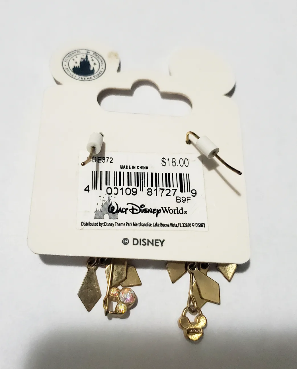 Walt Disney World Mickey Earrings image indicator(2)