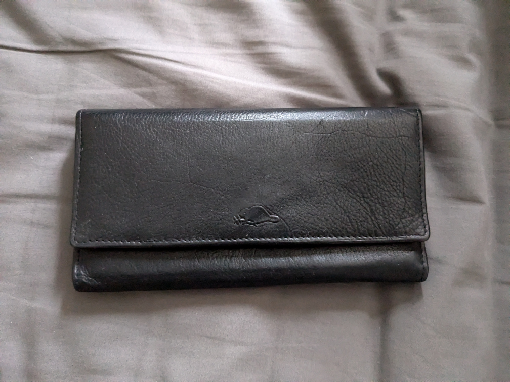 Black Leather Wallet