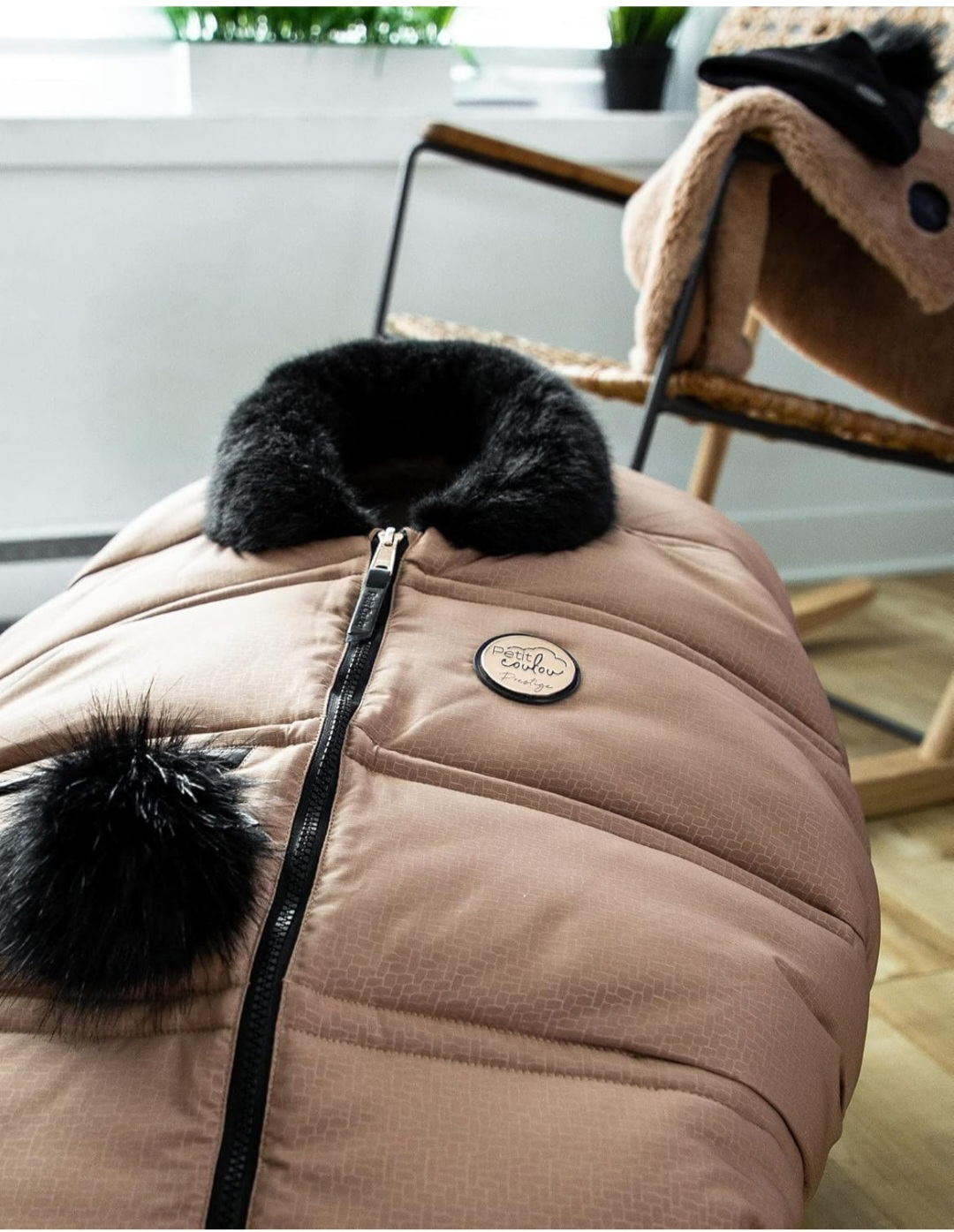 Cozy Car Seat Cover with Hat and Insert