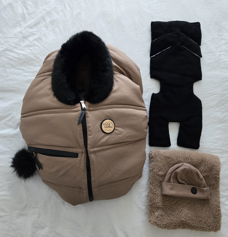 Cozy Car Seat Cover with Hat and Insert - photo 2