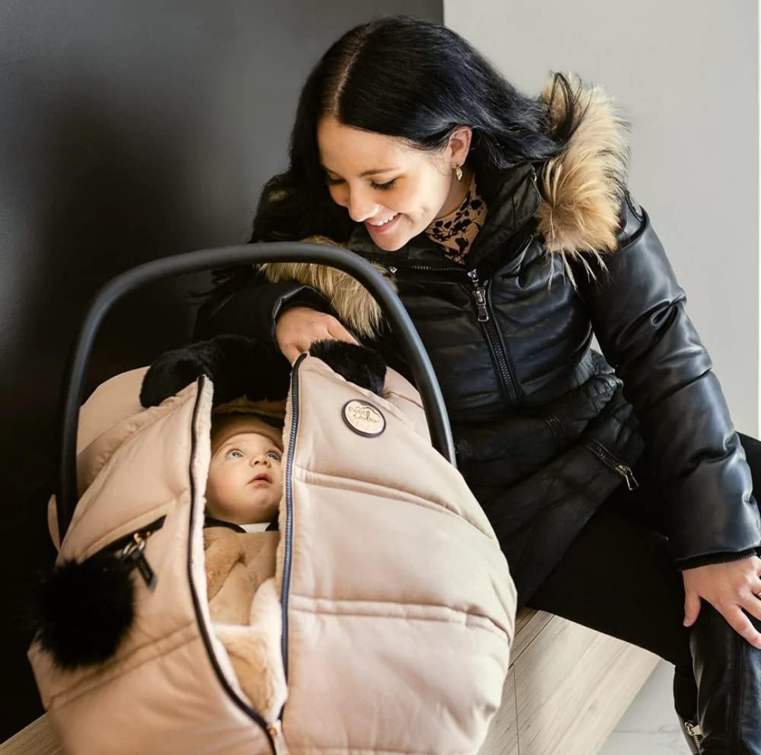 Cozy Car Seat Cover with Hat and Insert - photo 3