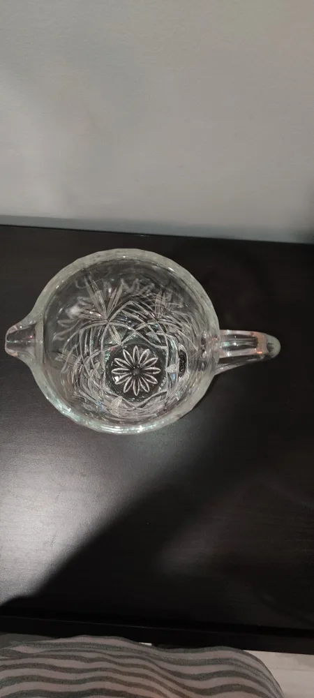 Vintage Crystal Water Pitcher image indicator(2)