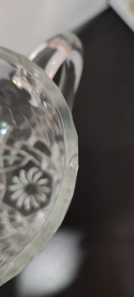 Vintage Crystal Water Pitcher image indicator(4)