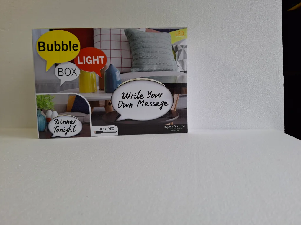 Bubble Light Box Message Board with Marker  image indicator(2)