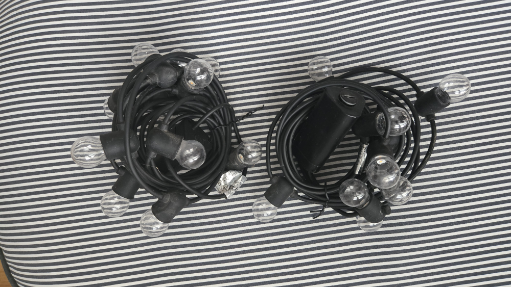 (2) Ikea Utsund - Outdoor string lights