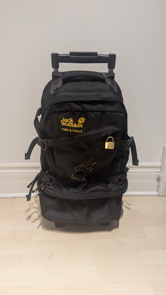 Jack Wolfskin Trek & Roll I Rolling Backpack