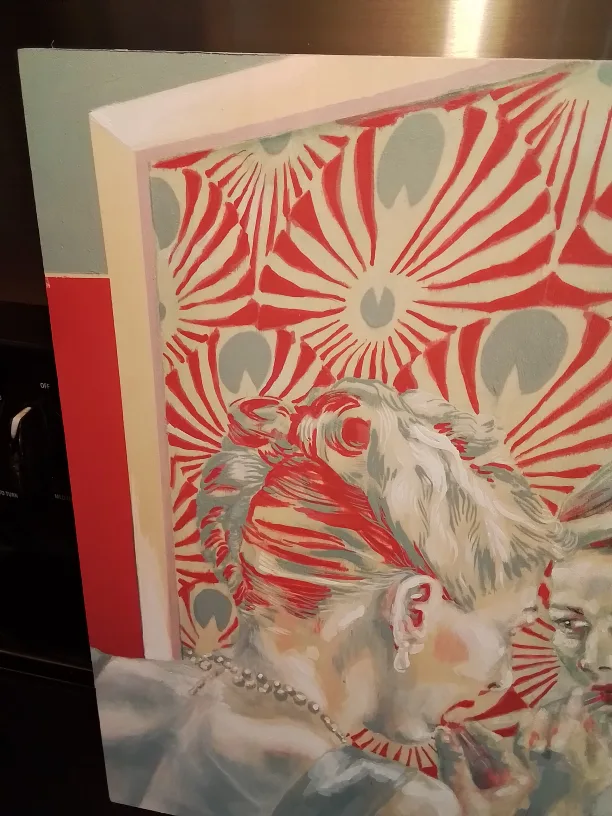 Marianne Pon-Lanius Original Painting - Talk to me about love💚 image indicator(4)