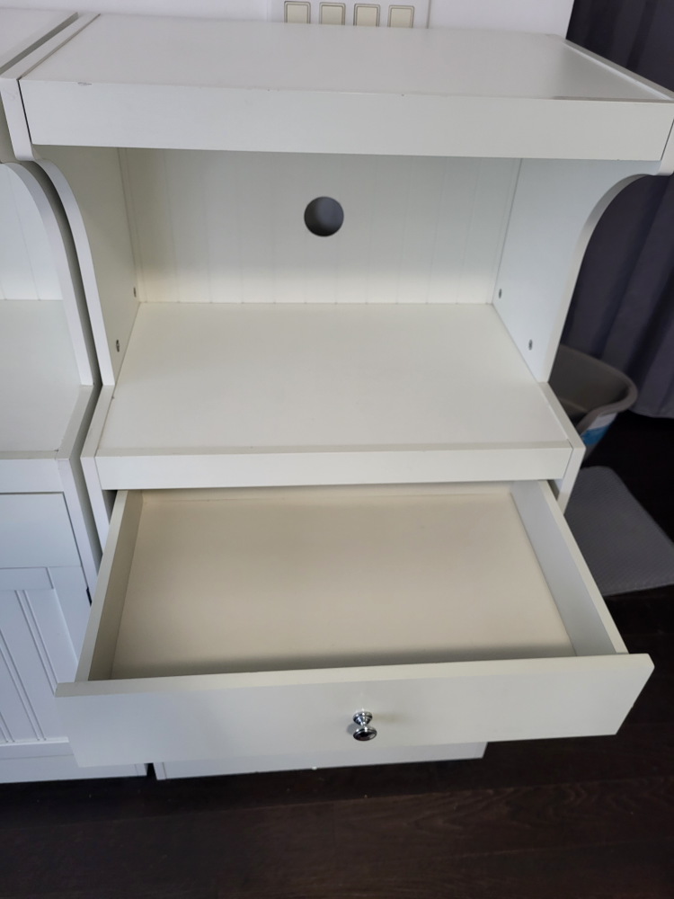 White Kitchen Storage Cabinet (ONE) - photo 4