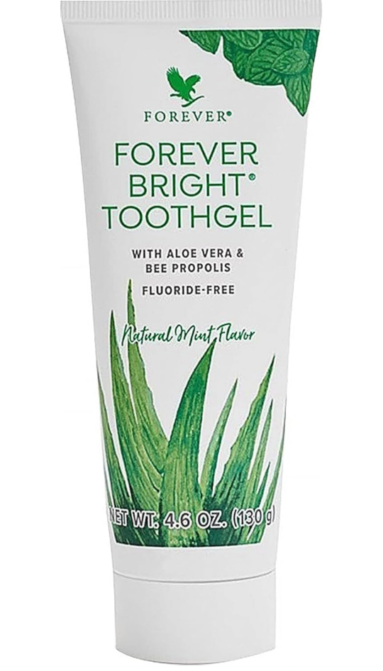New Forever Bright Toothgel Fluoride-Free Natural Mint Flavor
