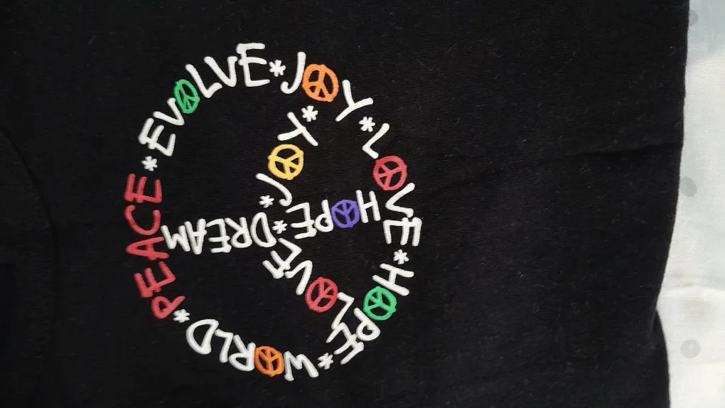 Capelli New York Peace Sign Pajama Set image indicator(2)