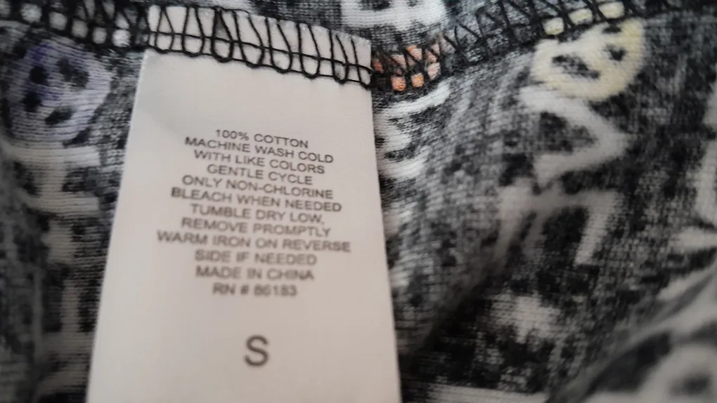 Capelli New York Peace Sign Pajama Set image indicator(4)