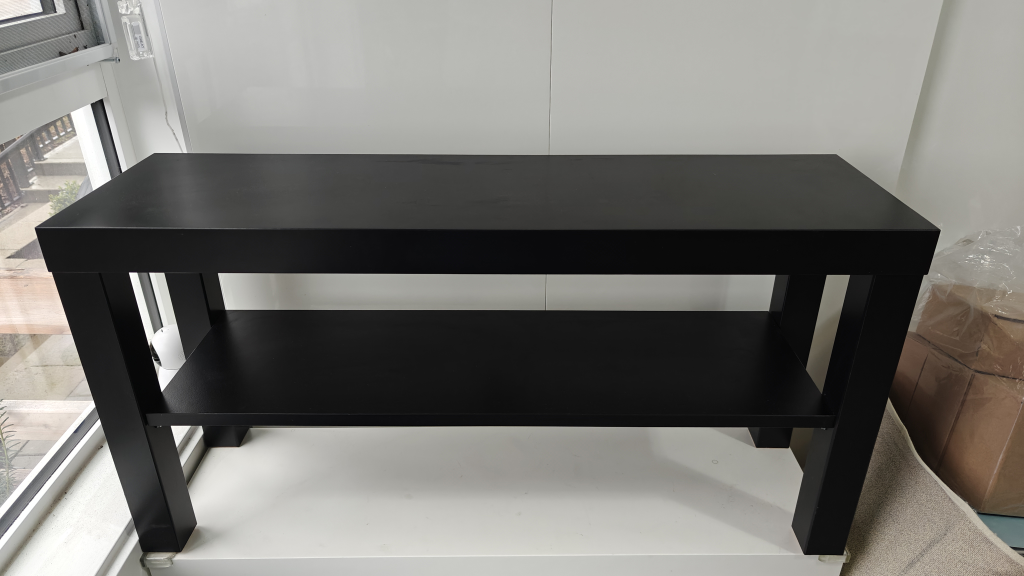 Black Shelf Unit