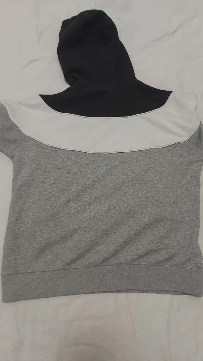 Nike Grey Colour Block Hoodie image indicator(4)