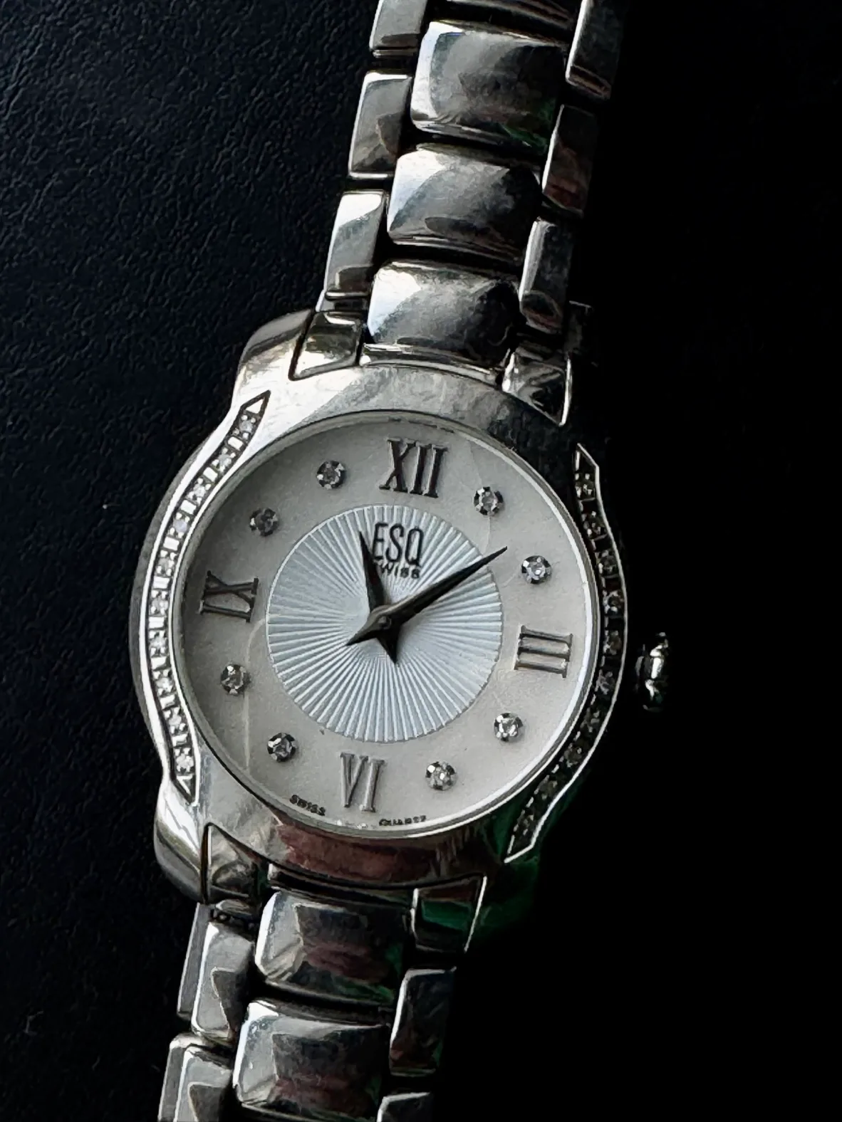 Esq Swiss Ladies Watch with Diamonds