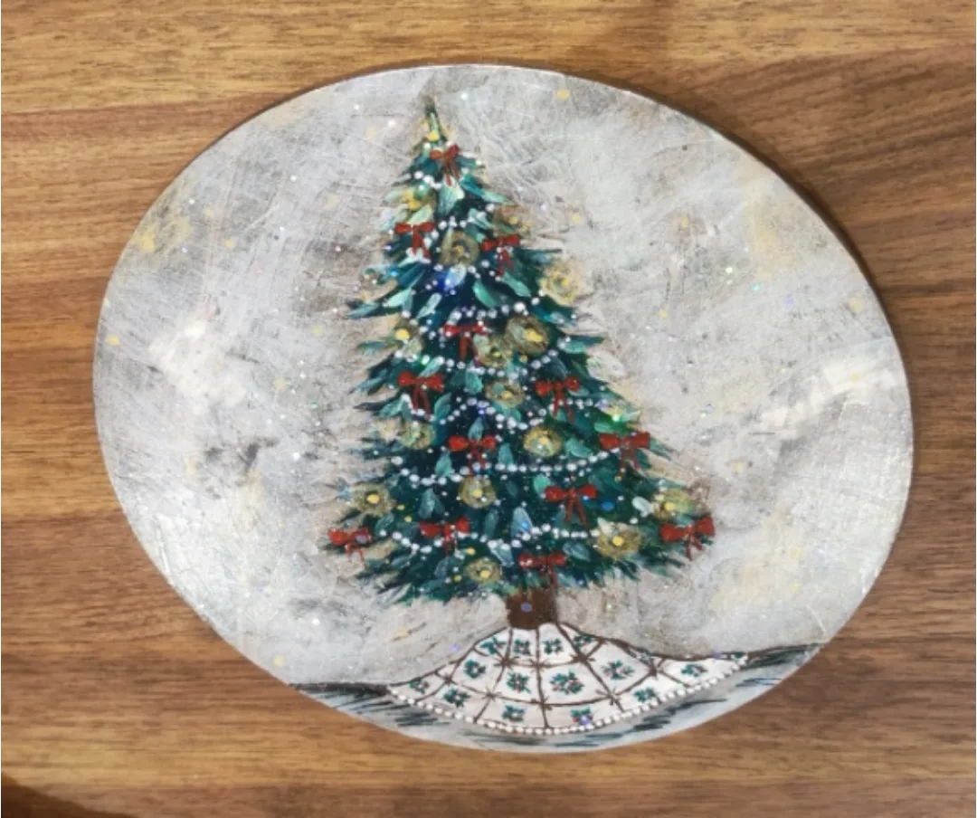 Hand-Painted Christmas Tree Ornament image indicator(4)