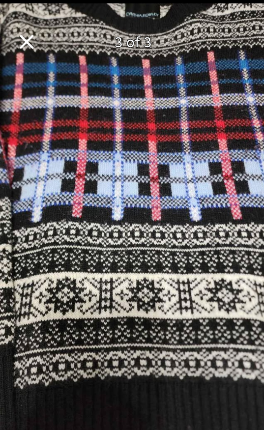 Cynthia Rowley Fair Isle Sweater - photo 3
