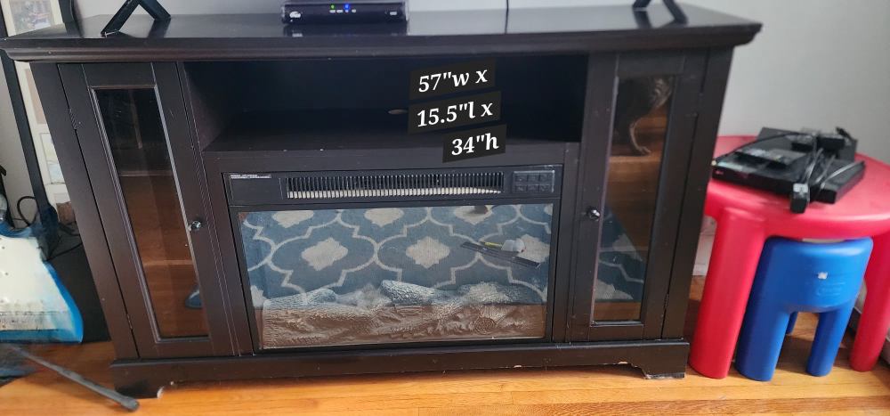 Electric Fireplace TV Stand