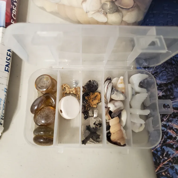 Craft Supplies Lot - Stickers, Paper, Markers, Beads image indicator(6)