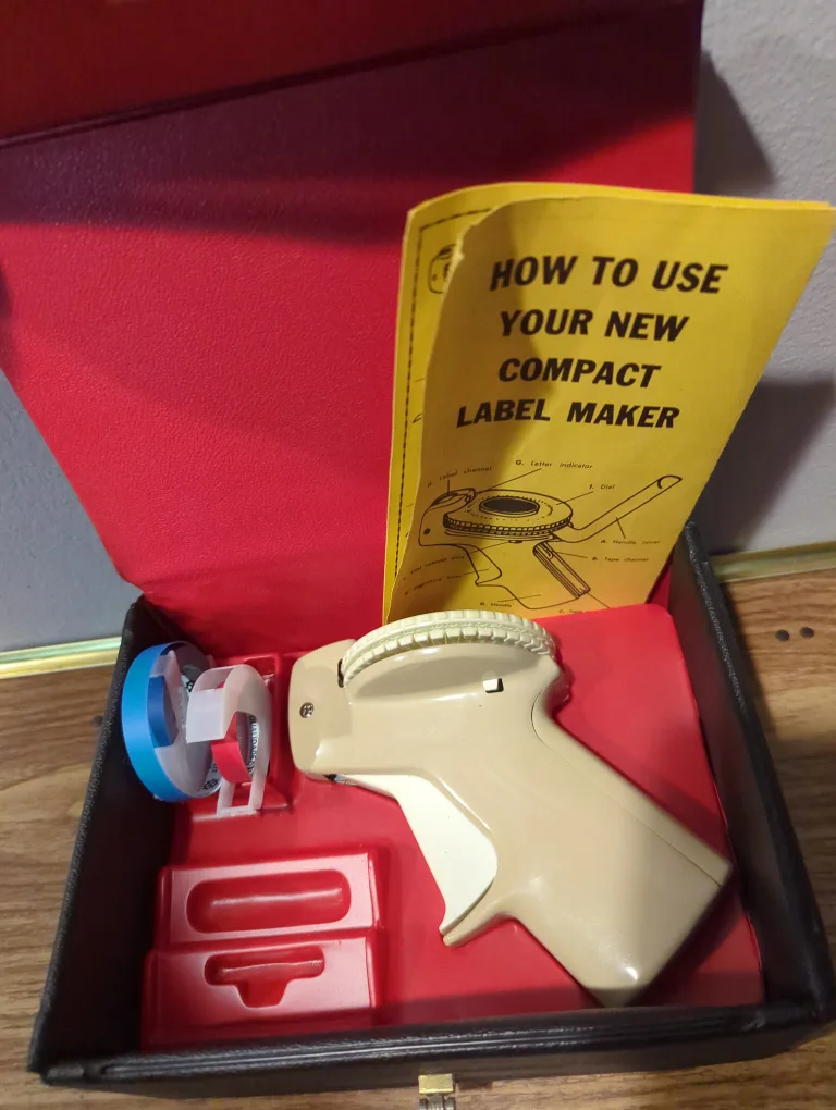 Vintage Rotex Compact Label Maker image indicator(2)