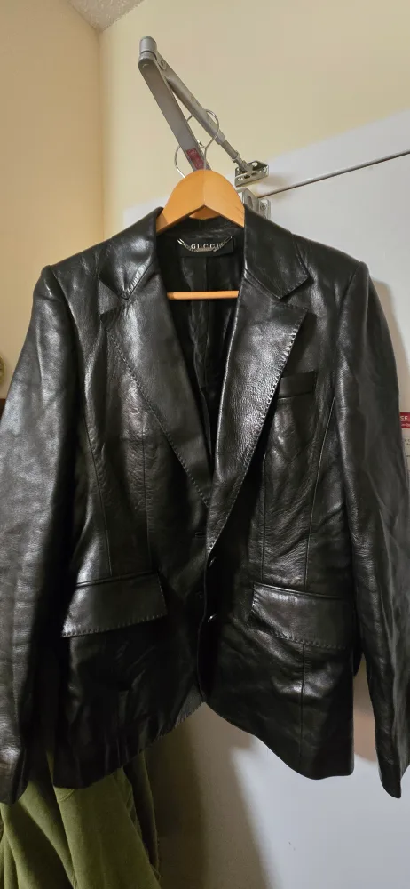 Gucci Woman's Leather jacket image indicator(2)