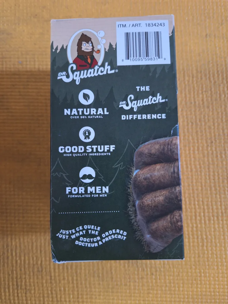 Dr. Squatch Natural Bar Soap Variety Pack 6 Bars image indicator(2)