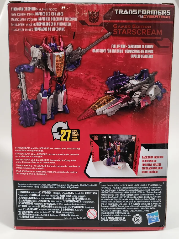 Transformers: War for Cybertron Gamer Edition Starscream image indicator(2)