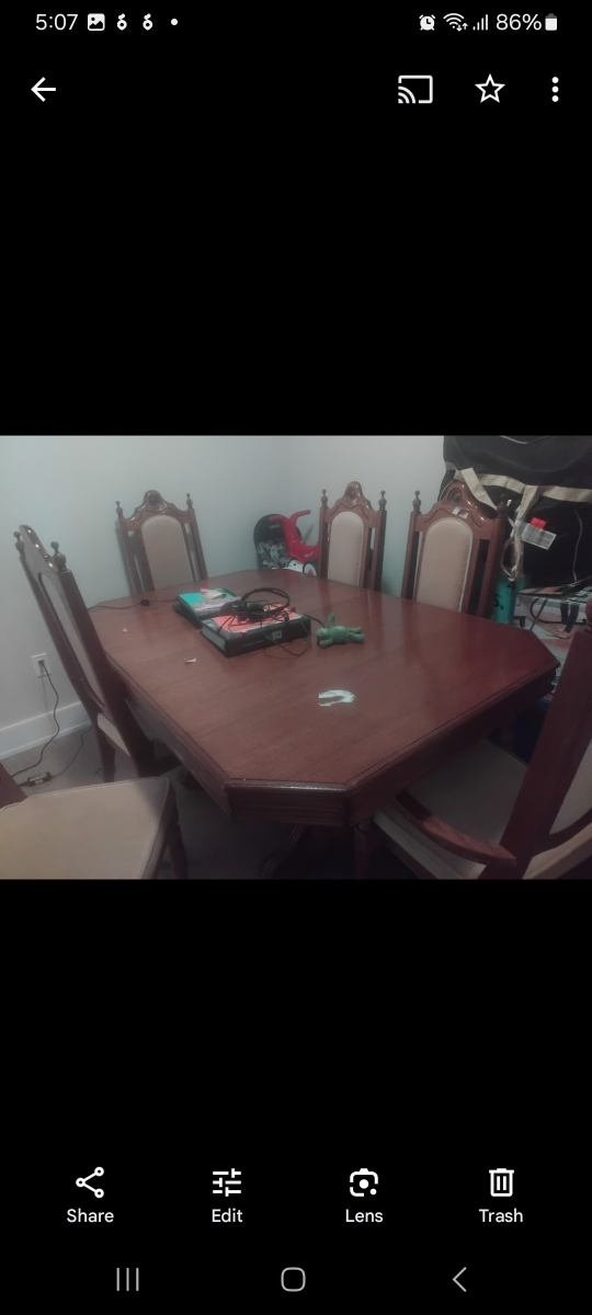Dining Table and Chairs Set - photo 5