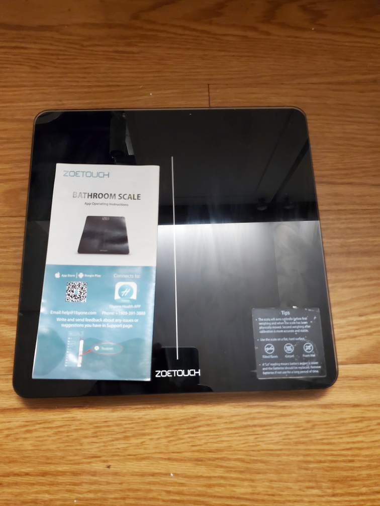 MOVING SALE - ZOETOUCH Digital Bathroom Scale